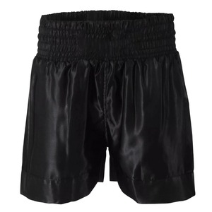 Pantalones cortos de Muay Thai personalizados de alta calidad para hombres y mujeres para entrenamiento de artes marciales y deporte de boxeo - Product Image 6