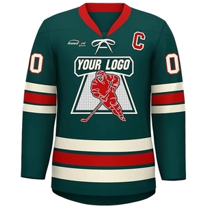 Maillot de hockey sur glace unisexe uni de qualité supérieure fabriqué au Pakistan, confortable, élégant, imperméable, coupe-vent, 100% polyester - Product Image 3