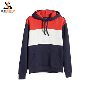 Sweat-shirts à capuche pour hommes en tissu personnalisé respirant, à séchage rapide, écologique, anti-rétrécissement, brodés, de haute qualité en polaire - Product Image 1