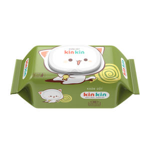 OEM/ODM Lingettes humides écologiques 100 pièces Lingettes de nettoyage kinkin pour bébé non tissées - Product Image 3