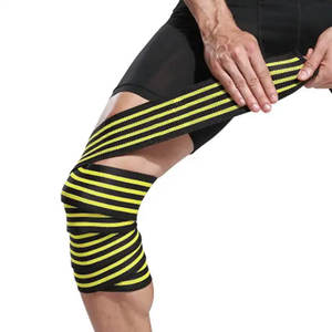 Haute qualité Cross Fit genouillères grand soutien et protection pour la course à pied haltérophilie Fitness genouillère pour unisexe - Product Image 5