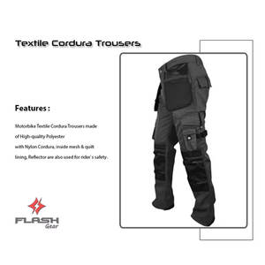 Pantalones de Motociclismo Deportivos Hechos a Medida, Talla Grande, de Cordura Textil, con Protección CE, Impermeables 600D - Product Image 4