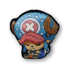 Coussin en peluche One Piece - Design du personnage Chopper - Product Image 1