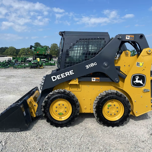Venta caliente John Deeree 318G Skid Steer Loader Máquina de alto rendimiento completamente inspeccionada Lista para enviar - Product Image 2