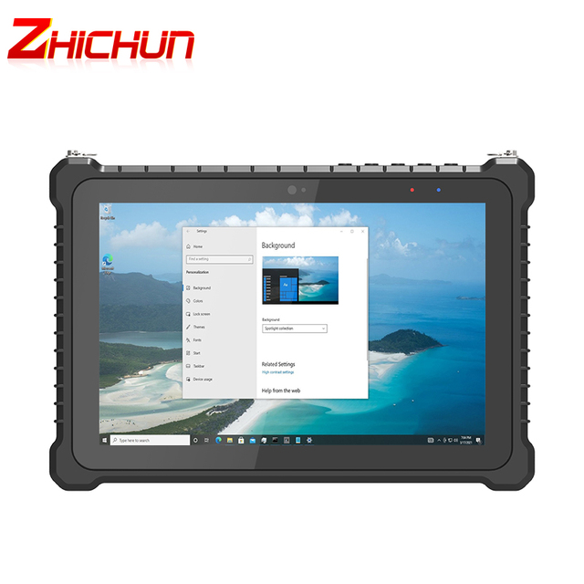 550 Nit Sunlight Readable Rugged Tablet Pc Rtk Gps Gnss 4G Rugged Tablet Pc Industrial Outdoor Rugged Panel Pc