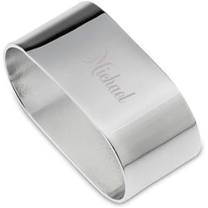 Rond de serviette en aluminium plaqué or de luxe de qualité supérieure Design moderne écologique décor de fête de mariage couleur personnalisable - Product Image 2