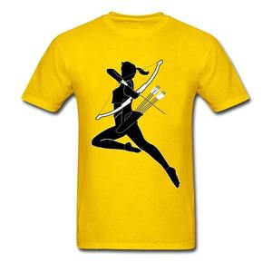 Archer sport t-shirt tir à l'arc sport hommes Style t-shirt O cou hommes vêtements 100% coton Streetwear graphique tir à l'arc t-shirts - Product Image 2