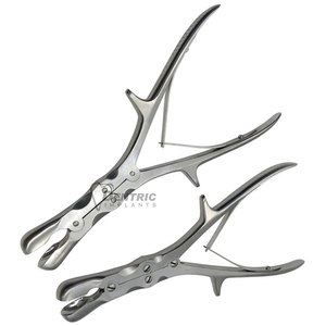 คู่มือเครื่องมือผ่าตัดสัตวแพทย์ Stille Ruskin 9.5 นิ้ว ผลิตจากเหล็กกล้าไร้สนิมเยอรมัน คีมตัดกระดูกโค้ง สำหรับการผ่าตัดทางหู คอ จมูก - Product Image 4