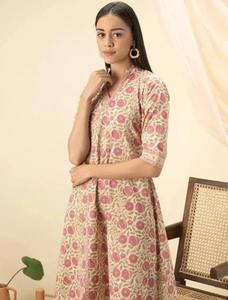 Vestido indio de algodón hecho a mano para mujer, ropa de fiesta elegante, Vestido corto, regalo personalizado para novia, ropa de verano, ropa de playa, vestido, regalo para esposa - Product Image 3