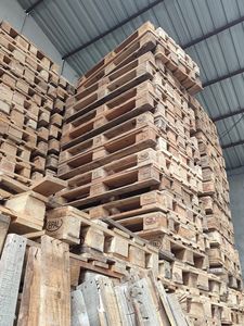 Venta caliente Grado superior 1200x800mm EPAL Euro Paletas de madera Durable Entrada de 4 vías Paletas de madera estándar para logística y exportación - Product Image 5