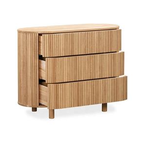 Madera de roble + MDF, chapa de roble, 3 cajones, por BSCI, fábrica de VIETNAM - Product Image 2