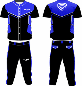 Venta al por mayor personalizada de moda Jersey de béisbol transpirable sublimación camisa con estilo único para juegos conjuntos - Product Image 5