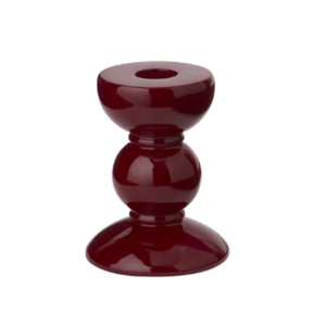 Good Price Lacquered Bobbin Shaped Candlestick <b>Taper</b> <b>Candle</b> Holder for Ramadan Eid Decor from Vietnam - Product Image 1