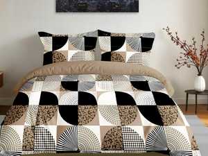 Drap de lit en poly coton de marque personnalisée tissu Oxford écologique imprimé confort résistance pour les centres de villégiature hôpitaux maisons exportation en vrac - Product Image 5