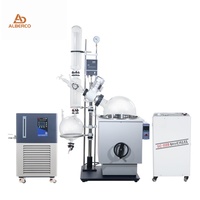 Évaporateur rotatif électrique automatique de laboratoire avec verre borosilicaté pour eau distillée, capacité 50L