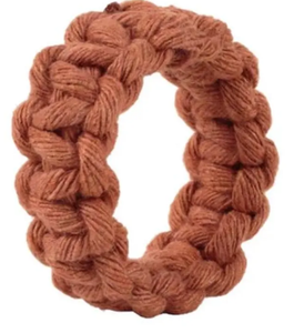 Rond de serviette en coton terre cuite - Product Image 3