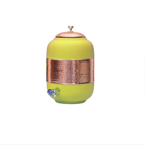 Dispensador de Agua de Cobre Puro de 5 L, Artículos de Venta Caliente 2025, Dispensador de Agua de Cobre Refinado con Textura Martillada - Product Image 1