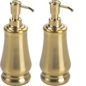 Dispensador de jabón y vaso de Metal para baño, accesorios de decoración para encimera, 2 unidades - Product Image 4