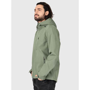 2025 Veste Softshell à fermeture éclair imperméable unisexe pour homme fabriquée au Pakistan OEM USA Taille Veste Softshell personnalisée - Product Image 6