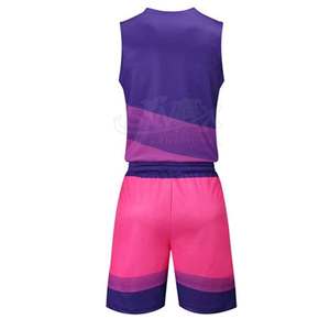 Uniforme de Baloncesto 100% Poliéster, Diseño con Logotipo Personalizado, Uniforme de Baloncesto para Hombre - Product Image 3