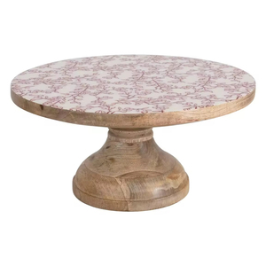 Soporte decorativo para cupcakes de diseño clásico, decoración de mesa de comedor de alta calidad, nuevo estilo, soporte de pastel de Metal y madera, forma redonda - Product Image 6