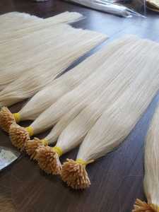 Extension de cheveux i-tip, bon marché 10kg, couleur Blonde, avec le meilleur prix de gros de l'usine - Product Image 5