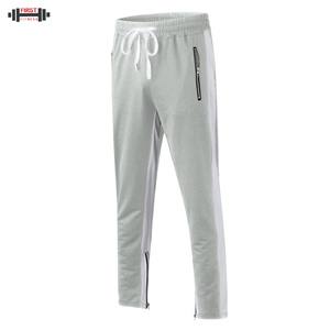 Alta calidad personalizado Zip capucha transpirable Sudadera con capucha pantalón conjunto hombres al por mayor deporte chándal algodón polar invierno de talla grande - Product Image 5