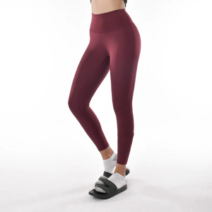 Leggings Casuales de Cintura Alta para Mujer, Leggings Largos de Material Suave, Leggings de Estilo Clásico con Cintura Elástica para Mujer - Product Image 1