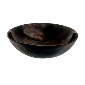 Cuencos para servir de cuerno de buey de búfalo ecológicos hechos a mano, espuma de Palma Natural, vajilla pulida para afeitar - Product Image 5