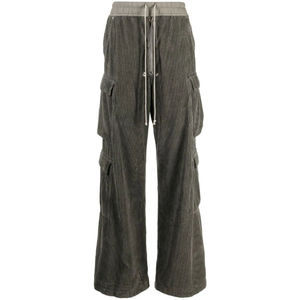 Pantalon cargo ample tendance avec cordon de serrage contrasté, multi-poches, en coton, pantalon de survêtement décontracté pour homme, pantalon évasé ample 2026 - Product Image 5