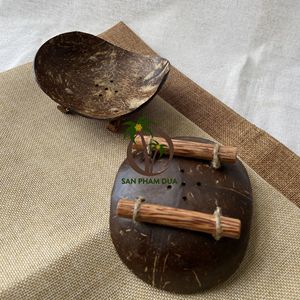 Porte-savon en coquille de noix de coco ou en bois de noix de coco/porte-savon de noix de coco avec le meilleur prix/plateau en coquille de noix de coco - Product Image 2