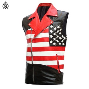 Chaleco de vaquero de cuero genuino para hombre de último diseño, chaleco Vintage de cuero Real para hombre, novedad de 2025 - Product Image 2