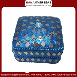 Traditional Iron Sindoor and Jewelry <b>Box</b> With <b>Mirror</b> Design in Assorted Color for Women and Girls - Product Image 6