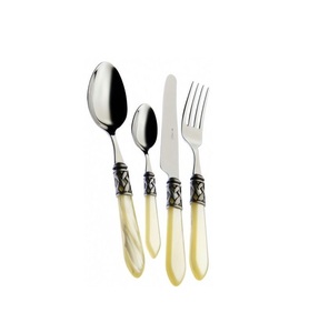 Ensemble de couverts à thème en acier inoxydable avec manche décoratif pour vadrouille, finition peinte avec plusieurs tailles et motifs façonnés, ensembles de couverts - Product Image 3