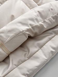 OEM Customized <b>Women's</b> <b>Winter</b> Puffer <b>Coat</b> Sheep Skin Canvas Reversible <b>Waterproof</b> Breathable Customized Color Logo Hot Selling - Product Image 6