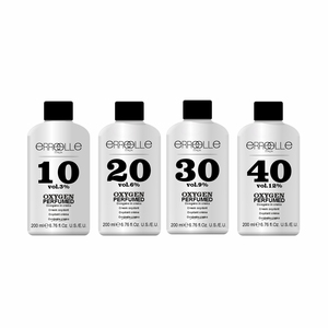 Crema Perfumada con Oxígeno ERREELLE, Grado Premium, Sin Amoníaco, 10-20-30-40 Vol, 200ml, para Coloración Permanente del Cabello, para Todo Tipo de Cabello - Product Image 5
