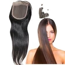 Cierre de encaje de cabello virgen para mujeres negras Cabello de templo natural sin procesar Cierre de cabello ondulado de encaje HD Precios baratos - Product Image 3