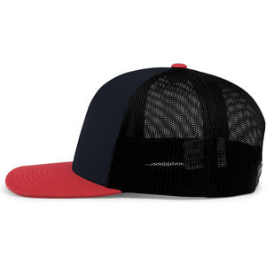 Alta calidad moda clásica llama bordado gamuza sombrero gorras de béisbol logotipo personalizado gorra de camionero - Product Image 2