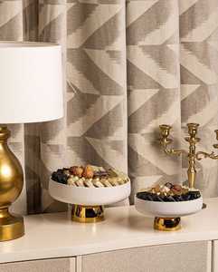 ถาดช็อคโกแลตโลหะตกแต่งพร้อมของเก่าสำหรับเสิร์ฟขนมหวานและผลไม้แห้งในช่วงเทศกาลและโอกาสพิเศษ - Product Image 3