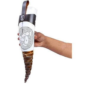 Cuerno Vikingo para Beber, Mejor Calidad, Cuerno de Buey Pulido, Cuerno Vikingo para Beber Cerveza, de la India - Product Image 1