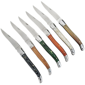 Couteau <span class=keywords><strong>de</strong></span> <span class=keywords><strong>poche</strong></span> pliant classique <span class=keywords><strong>de</strong></span> style français avec manche en résine, couteau tactique EDC en acier inoxydable pour le camping en plein air - Product Image 1
