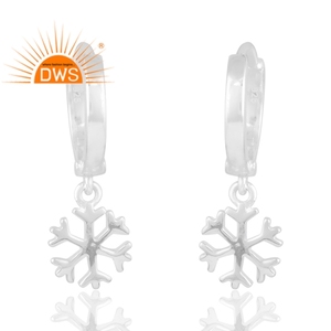 Boucles d'oreilles pendantes en argent sterling faites à la main bijoux personnalisés pour femmes cadeau pour elle - Product Image 2