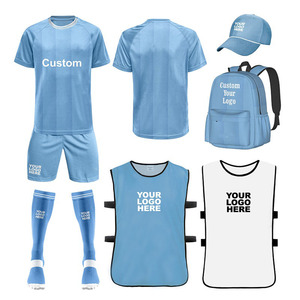 Camiseta de fútbol personalizada de calidad para hombre, conjunto de Jersey de fútbol de secado rápido, uniformes de Jersey sublimados, ropa de fútbol - Product Image 1