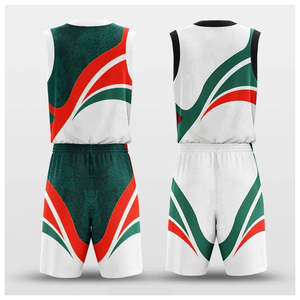 Por encargo Reversible Baloncesto Uniforme Ligero Diseño personalizado Ropa deportiva Sublimación Reversible Baloncesto Jersey Uniforme - Product Image 4