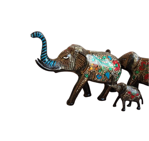 Producto de vela caliente Estatua de caballo de latón con acabado antiguo para decoración del hogar y Decoración de mesa de oficina. - Product Image 3