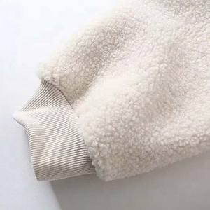 Fleece Sherpa <b>Fur</b> <b>Lined</b> <b>Hoodie</b> Embroidery Warm Hoodies Sweatshirts <b>Men's</b> Clothing Winter Heavy Weight 420g Pullover <b>Hoodie</b> Adult - Product Image 6