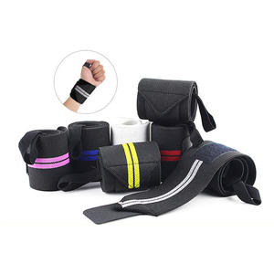 Courroie de poignet de sport en nylon avec logo personnalisé GAF pour l'entraînement croisé, la musculation et l'haltérophilie sangle de soutien pour l'haltérophilie en salle de sport - Product Image 1