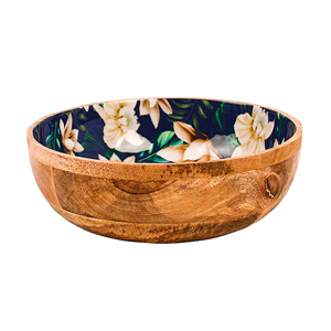 Cuenco Extra grande de alta calidad para servir ensaladas, tazón de madera para nueces, hecho a mano, para masa, utensilios de cocina, Mesa - Product Image 1