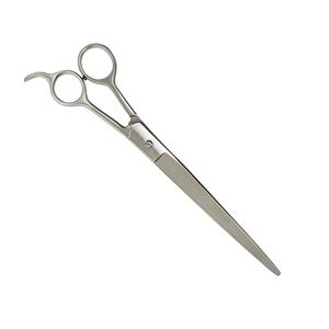 Tijeras rectas de aseo, hoja afilada, tijera de corte de pelo para mascotas de acero y Metal, tijera de corte de pelo de animales con reposapiés - Product Image 4