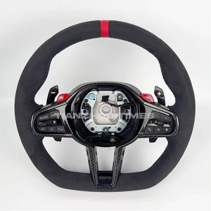 Volante con Levas de Cambio de Cuero para BMW Serie G, Envío Rápido, Compatible con G42, G20, G28, G22, G23, G26, G30, G31, G38, G32, G11, G12, G70, <span class=keywords><strong>G15</strong></span> - Product Image 4